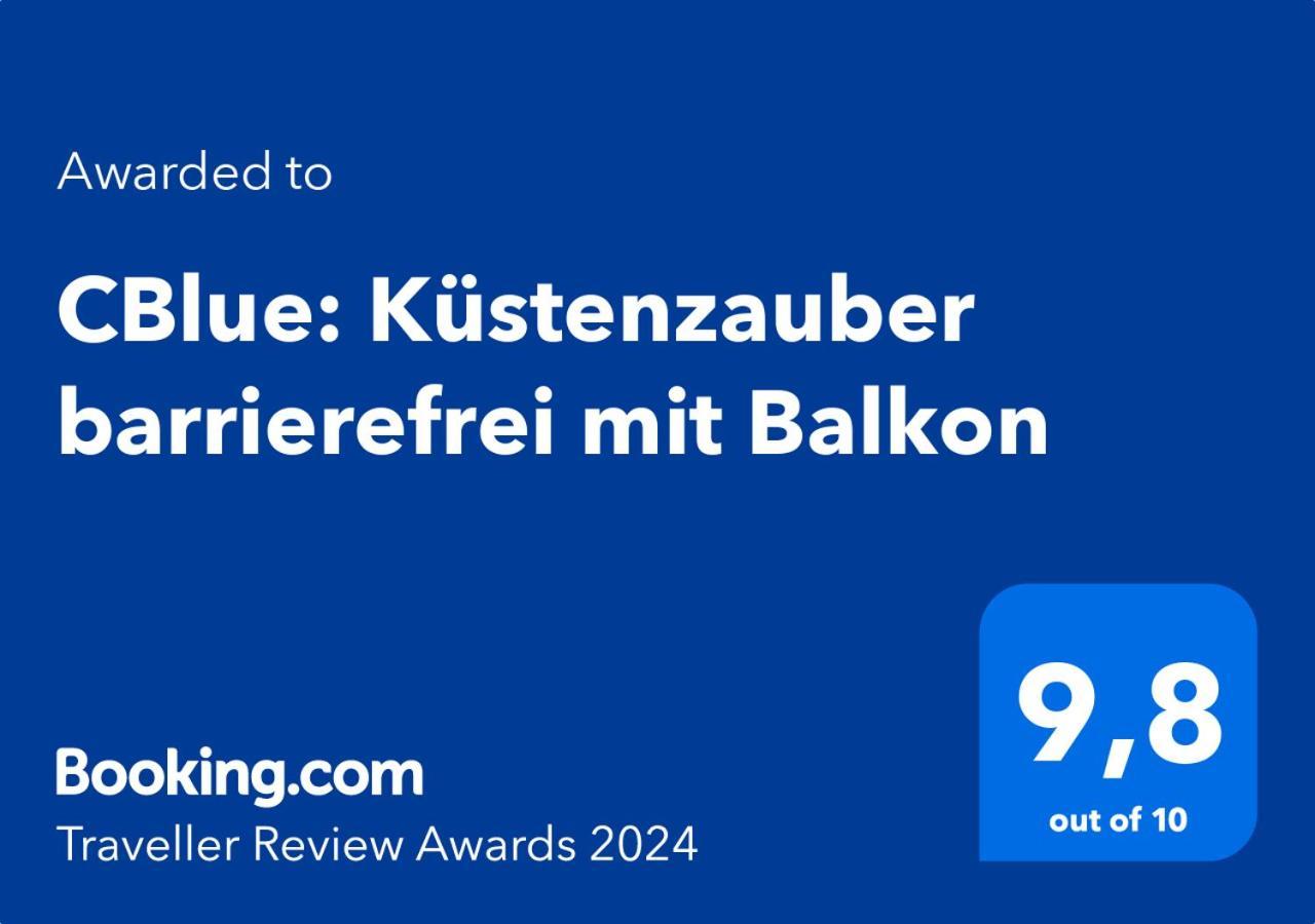 Cblue: Kuestenzauber Barrierefrei Mit Balkon Heiligenhafen Kültér fotó